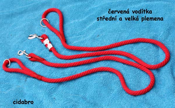 vodítko červené 2